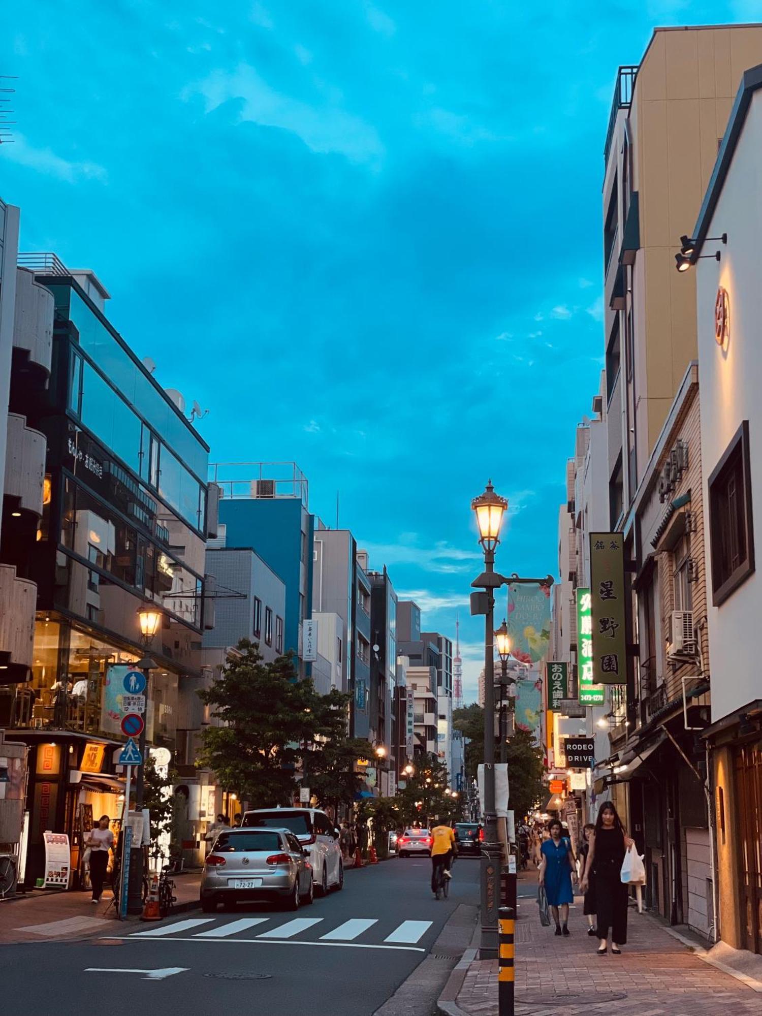 青い家広尾 Hotell Tokyo Eksteriør bilde